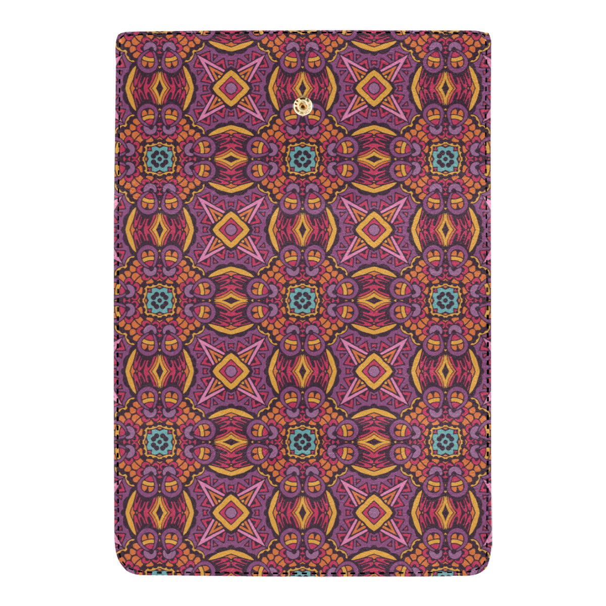 Bohemian Pattern Print Design 10 Women's Trifold Wallet
