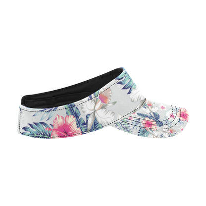 Hibiscus Print Unisex Sun Visor