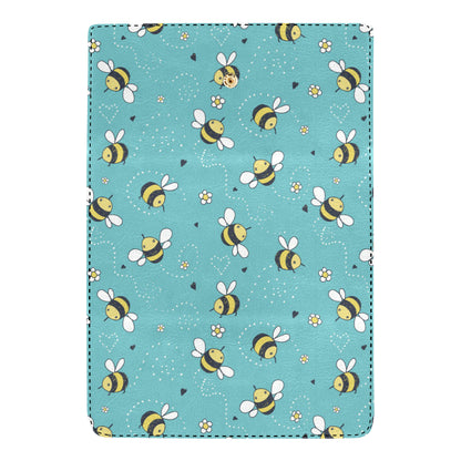 Bee Pattern Print Design BEE02 Women's Trifold Wallet