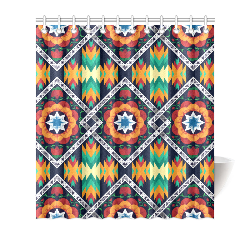 African Kente Shower Curtain