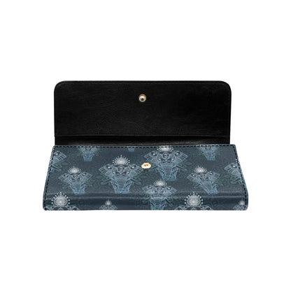 Elephant Mandala Women's Trifold Wallet