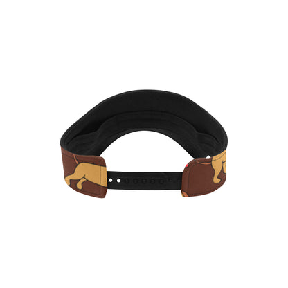 Dachshund Happy Print Pattern Unisex Sun Visor