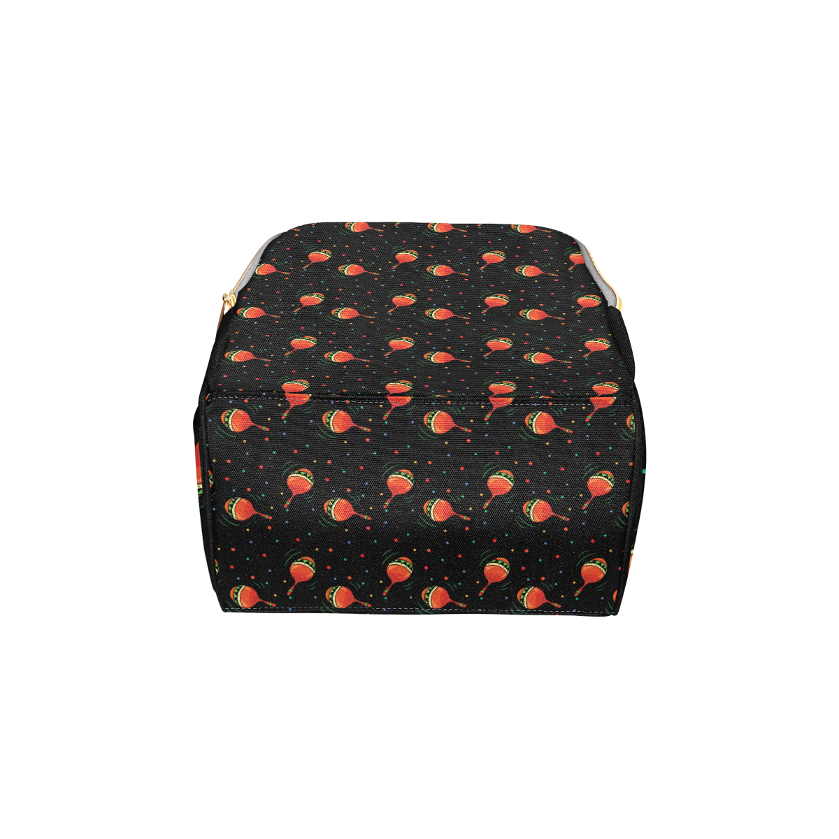 Maracas Pattern Print Design 03 Diaper Bag Backpack