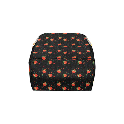 Maracas Pattern Print Design 03 Diaper Bag Backpack