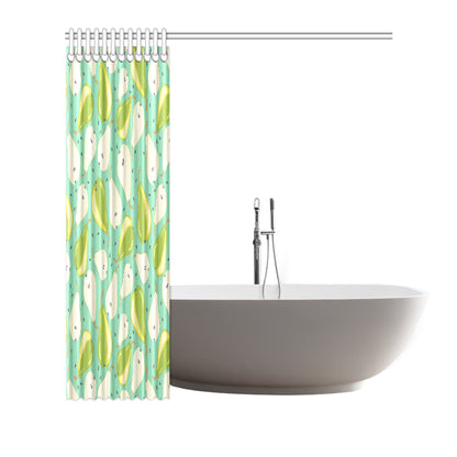 Pear Pattern Print Design PE04 Shower Curtain