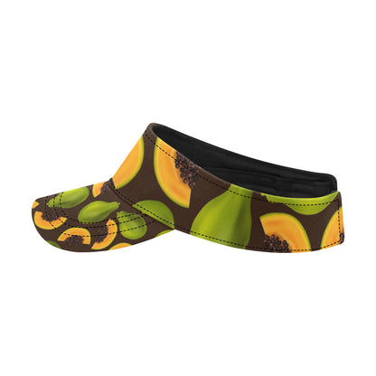 Papaya Pattern Print Design PP04 Unisex Sun Visor
