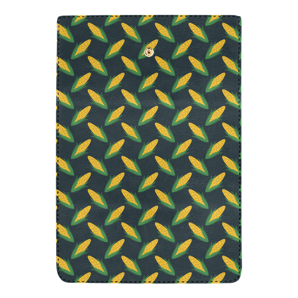 Corn Pattern Print Design 02 Women's Trifold Wallet