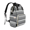 Samoan Pattern Print Design LKS303 Diaper Bag Backpack