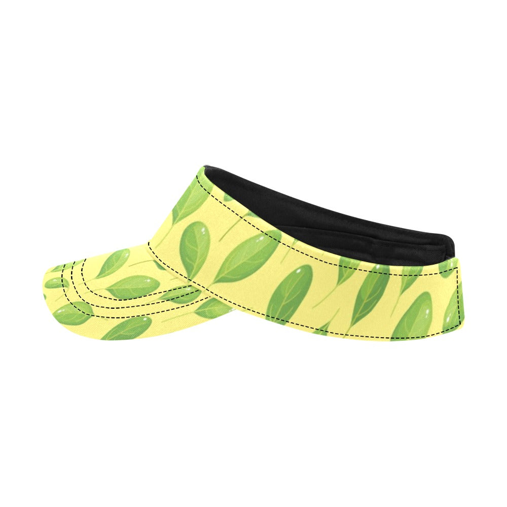Spinach Print Design LKS302 Unisex Sun Visor