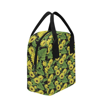 Sunflower Print Design LKS3010 Insulated Lunch Bag