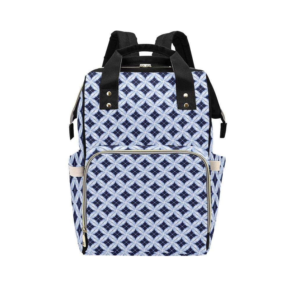Tie Dye Print Design LKS308 Diaper Bag Backpack