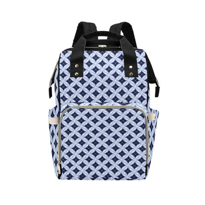 Tie Dye Print Design LKS308 Diaper Bag Backpack
