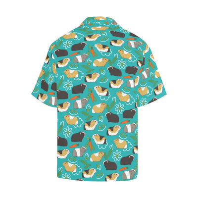 Guinea Pig Print Design LKS402 Men's Men's Hawaiian Shirt