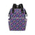 Harp Print Design LKS403 Diaper Bag Backpack