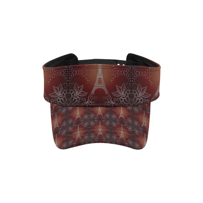 Eiffel Tower Drawing Print Unisex Sun Visor