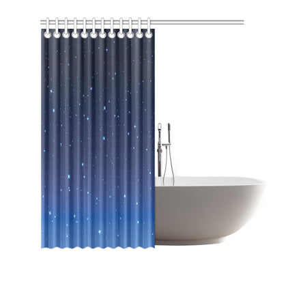 Night sky Pattern Print Design A01 Shower Curtain