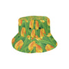 Tulip Orange Pattern Print Design TP07 Unisex Bucket Hat