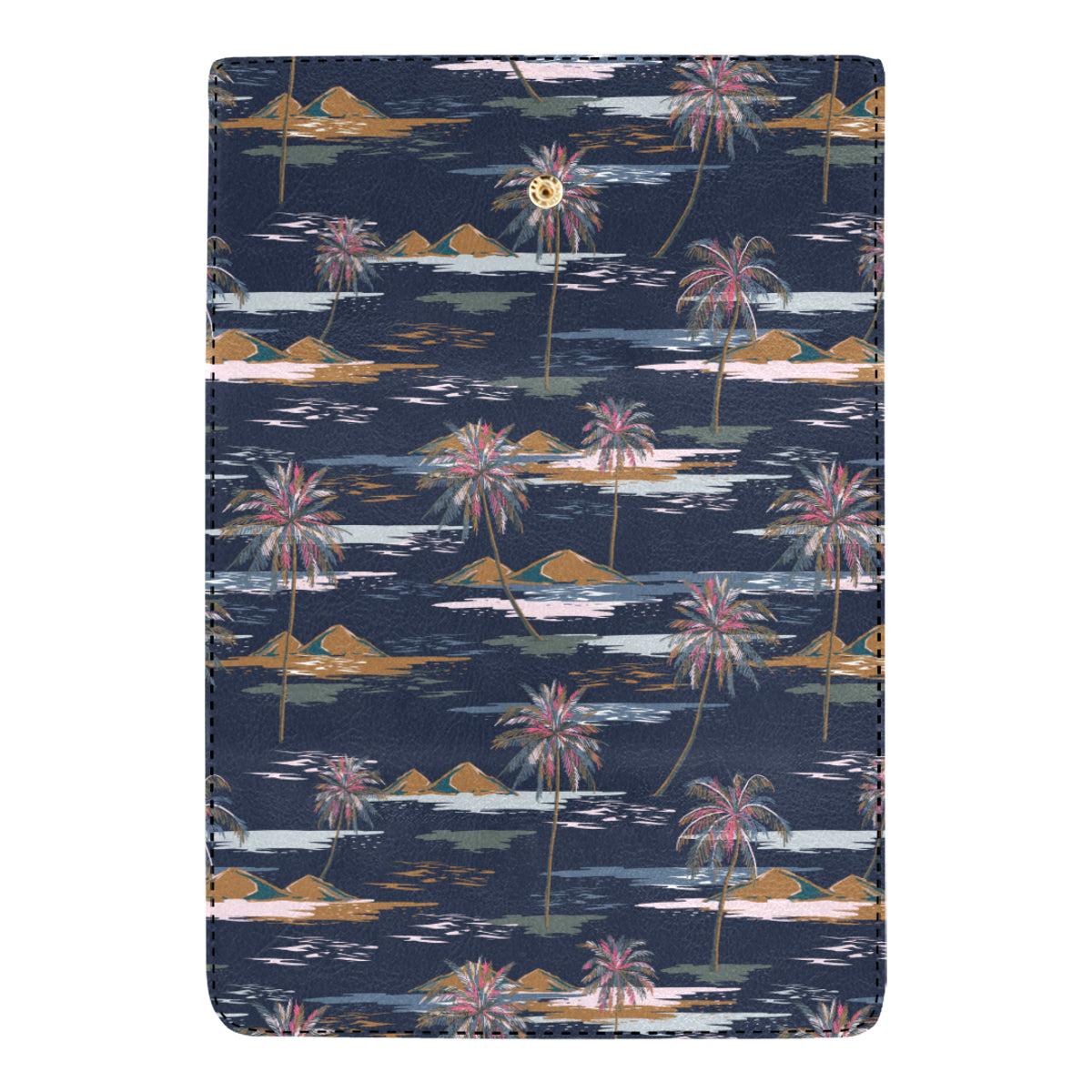 Pacific island Pattern Print Design A06 Women's Trifold Wallet