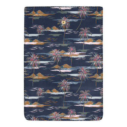Pacific island Pattern Print Design A06 Women's Trifold Wallet