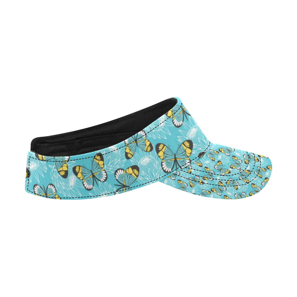 Butterfly Pattern Print Design 010 Unisex Sun Visor
