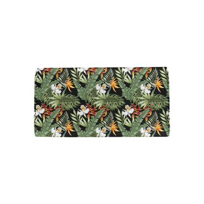 Bird Of Paradise Pattern Print Design 02 Women's Trifold Wallet