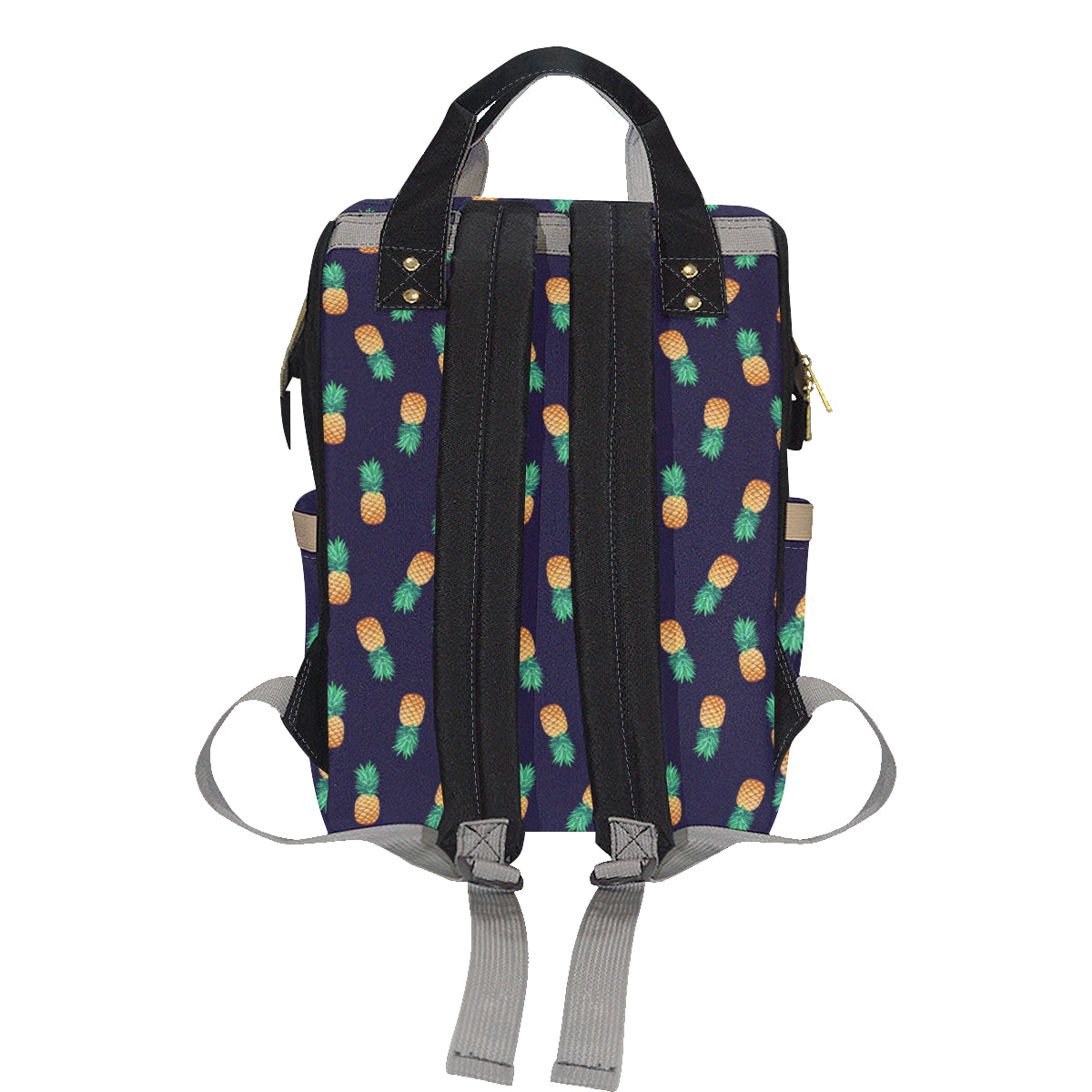 Pineapple Pattern Diaper Bag Backpack