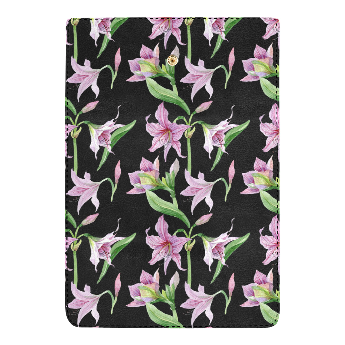 Amaryllis Pattern Print Design AL08 Women's Trifold Wallet