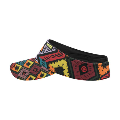 African Pattern Print Design 08 Unisex Sun Visor