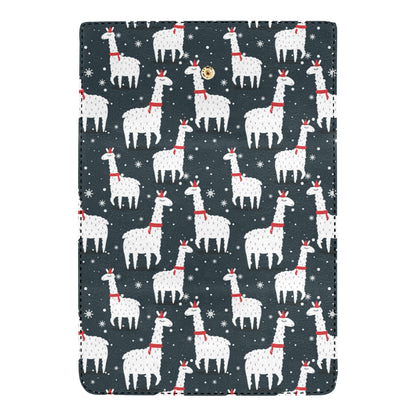 Alpaca Pattern Print Design 04 Women's Trifold Wallet