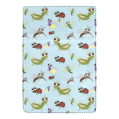 Ladybug Pattern Print Design 01 Women's Trifold Wallet