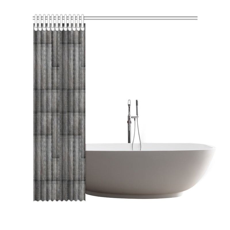 Armor Pattern Print Design 02 Shower Curtain
