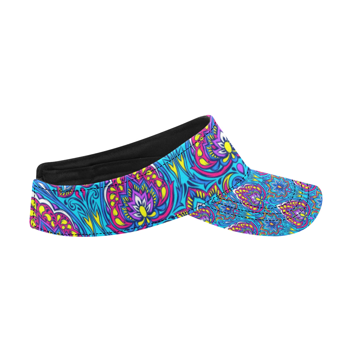 lotus Boho Pattern Print Design LO010 Unisex Sun Visor