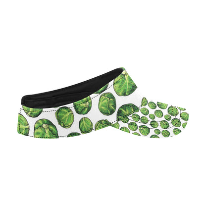 Brussels Sprouts Pattern Print Design 02 Unisex Sun Visor
