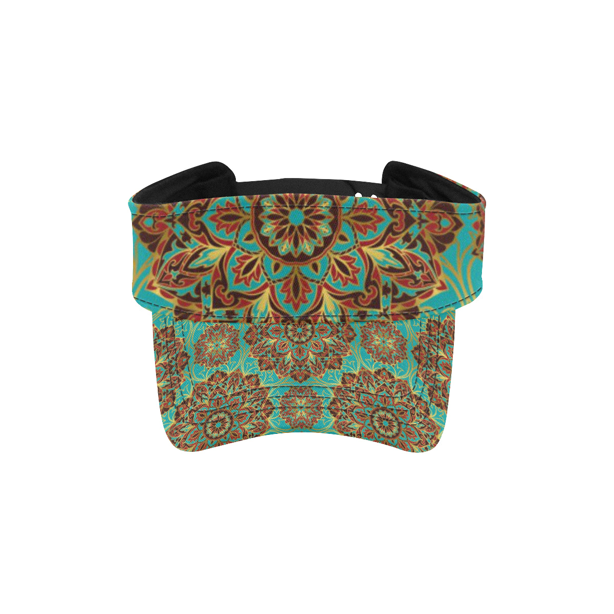 Medallion Pattern Print Design 02 Unisex Sun Visor