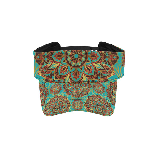 Medallion Pattern Print Design 02 Unisex Sun Visor