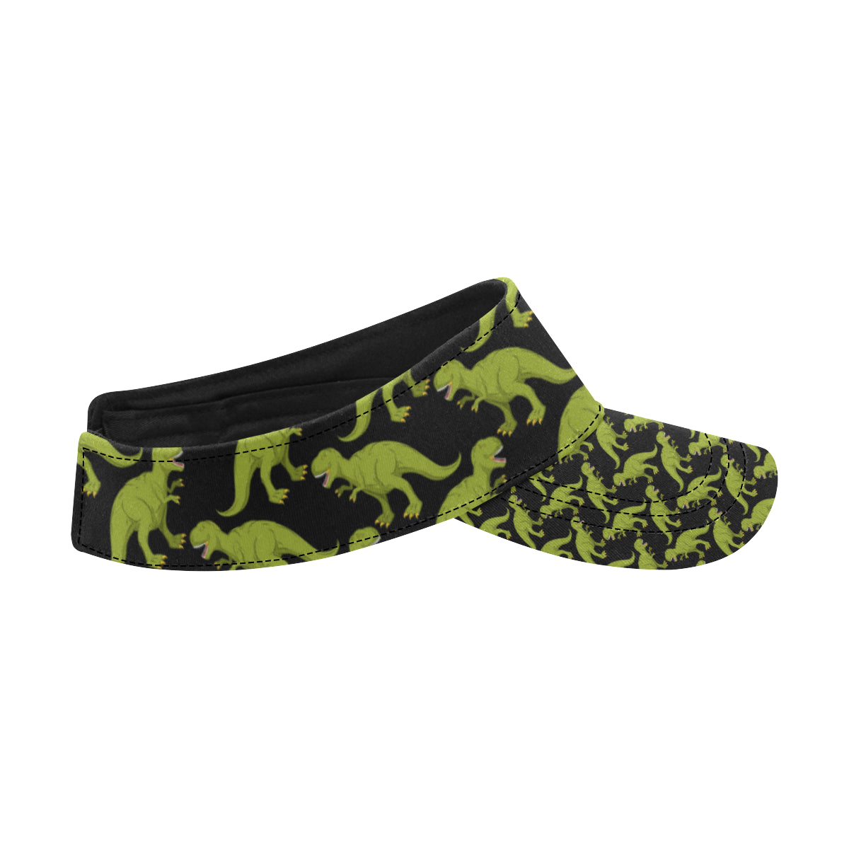 T Rex Pattern Print Design A02 Unisex Sun Visor