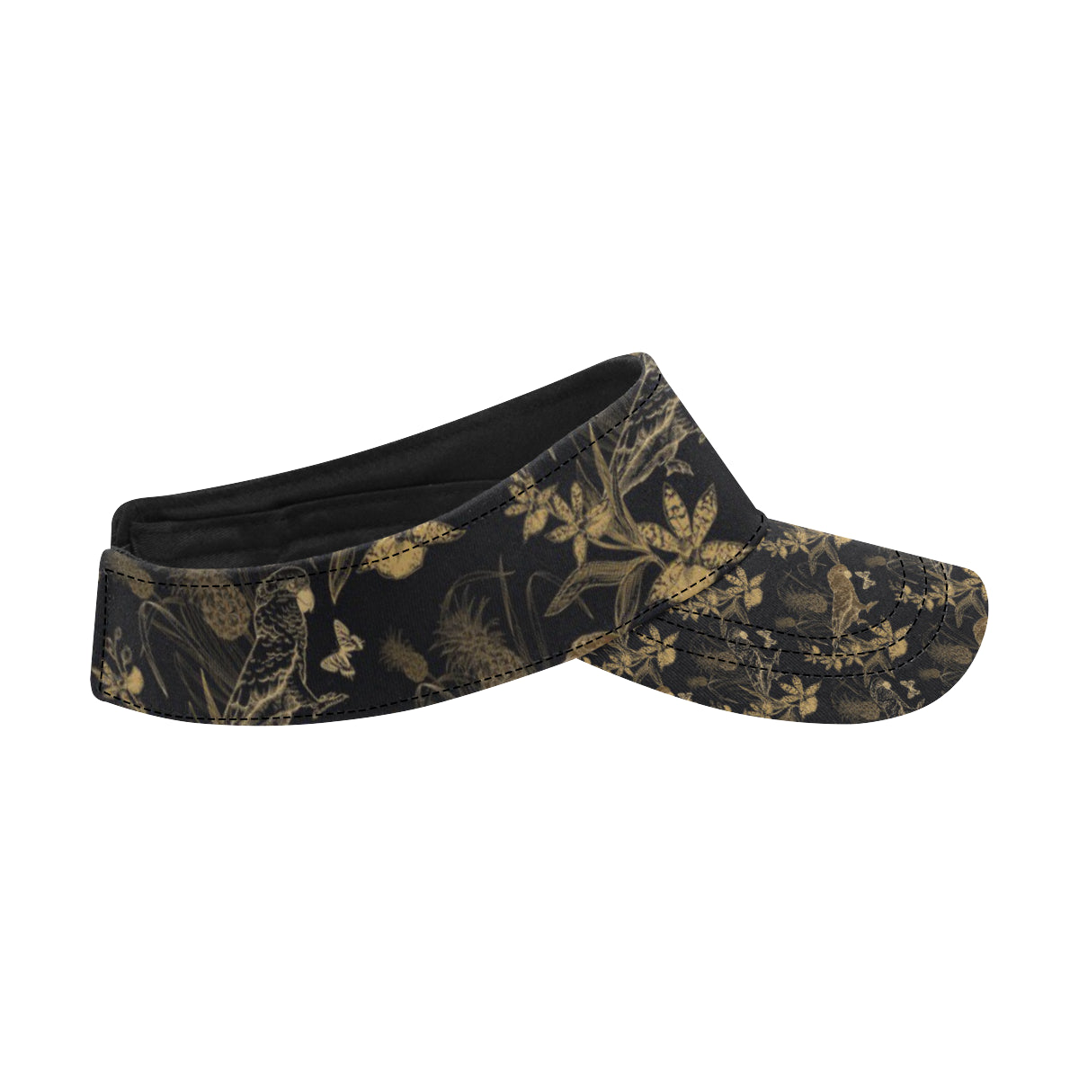 Parakeet Pattern Print Design A05 Unisex Sun Visor