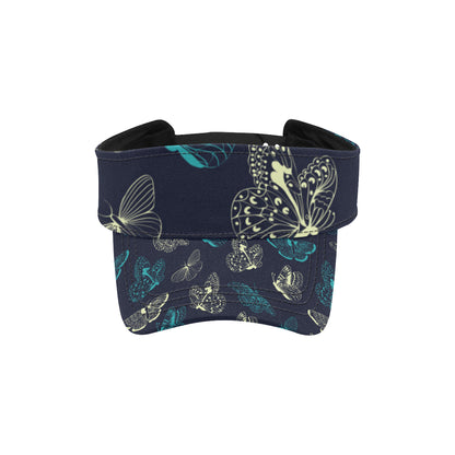 Monarch Butterfly Pattern Print Design 01 Unisex Sun Visor