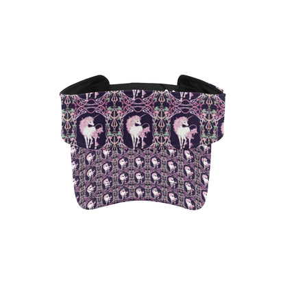 Unicorn Fantastic Flower Unisex Sun Visor