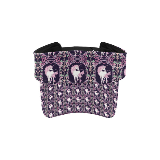Unicorn Fantastic Flower Unisex Sun Visor