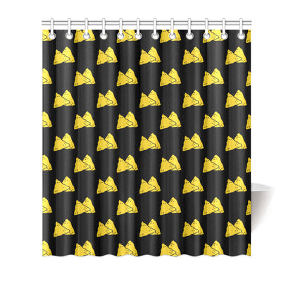Nachos Pattern Print Design A02 Shower Curtain