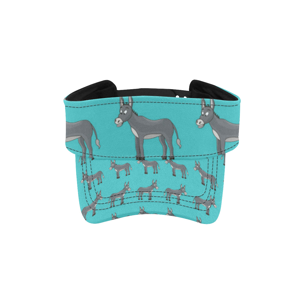 Donkey Pattern Print Design 01 Unisex Sun Visor