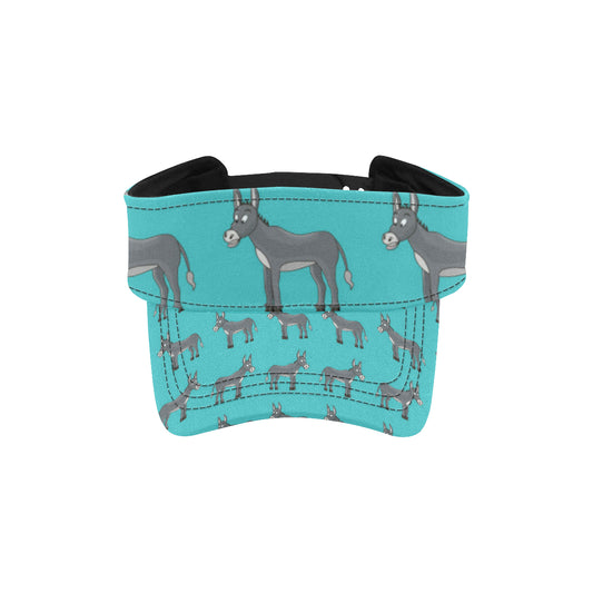 Donkey Pattern Print Design 01 Unisex Sun Visor