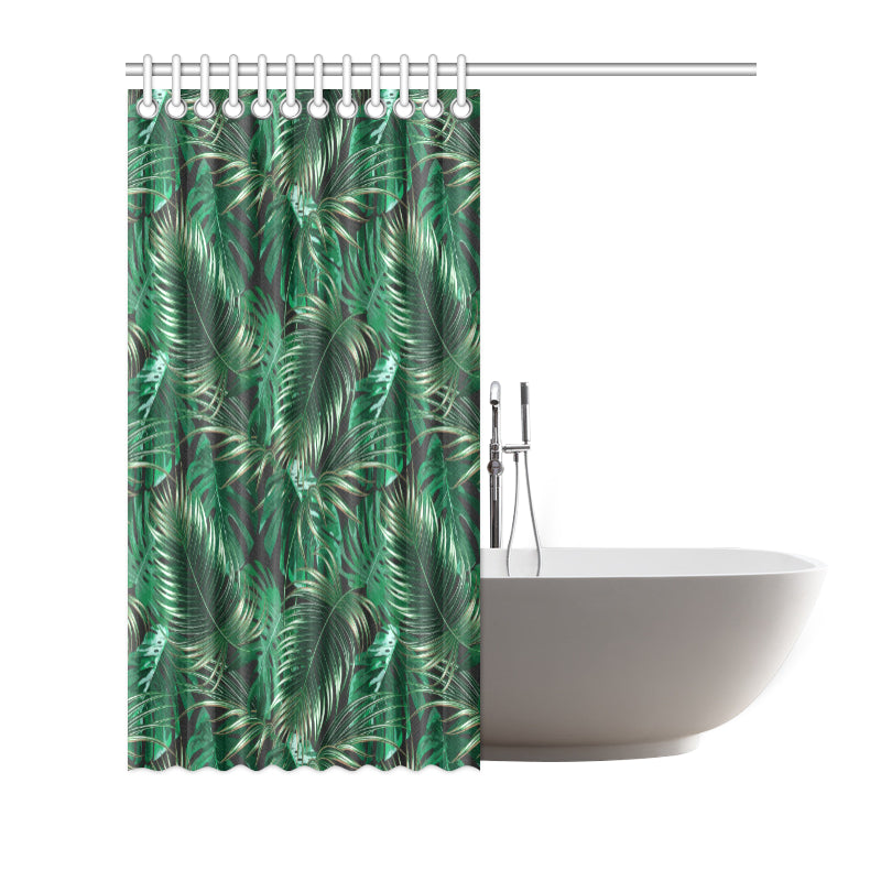 Tropical Flower Pattern Print Design TF012 Shower Curtain