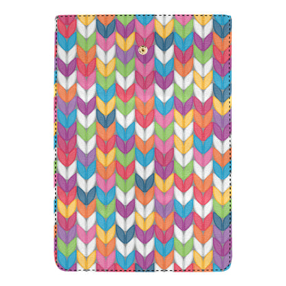 Knit Pattern Print Design 01 Women's Trifold Wallet