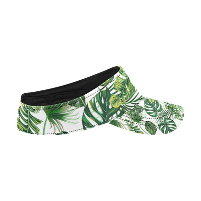 Green Pattern Tropical Palm Leaves Unisex Sun Visor