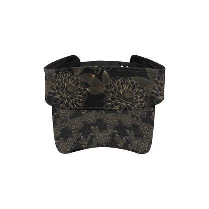 Dahlia Pattern Print Design DH04 Unisex Sun Visor