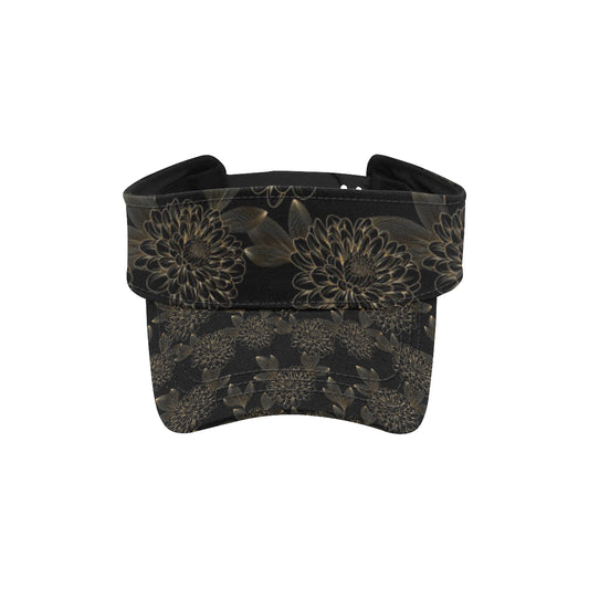 Dahlia Pattern Print Design DH04 Unisex Sun Visor