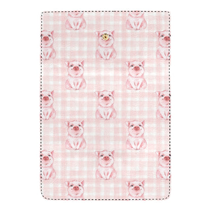 Pig Baby Pattern Print Design 01 Women's Trifold Wallet