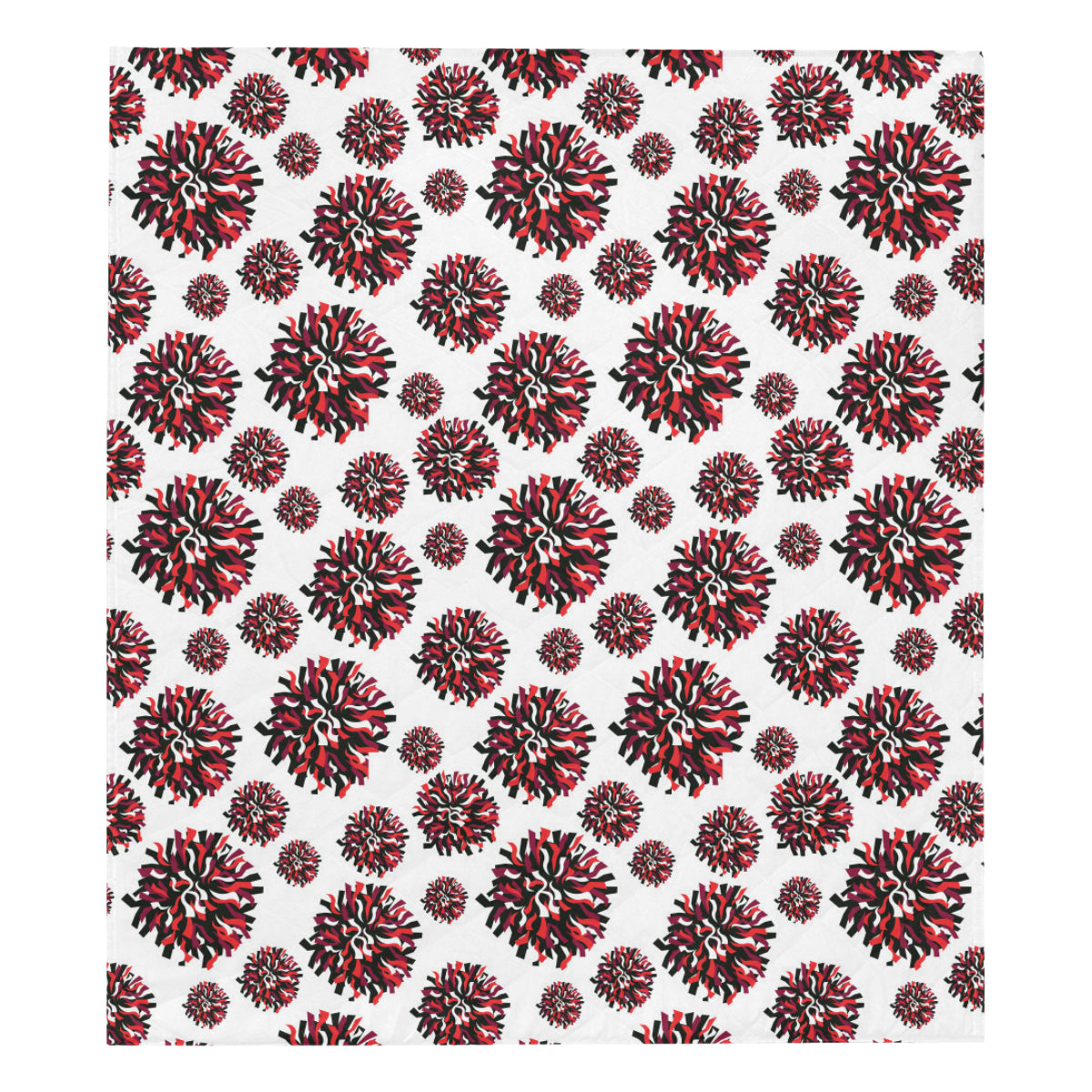 Cheerleader Pattern Print Design 01 Premium Quilt